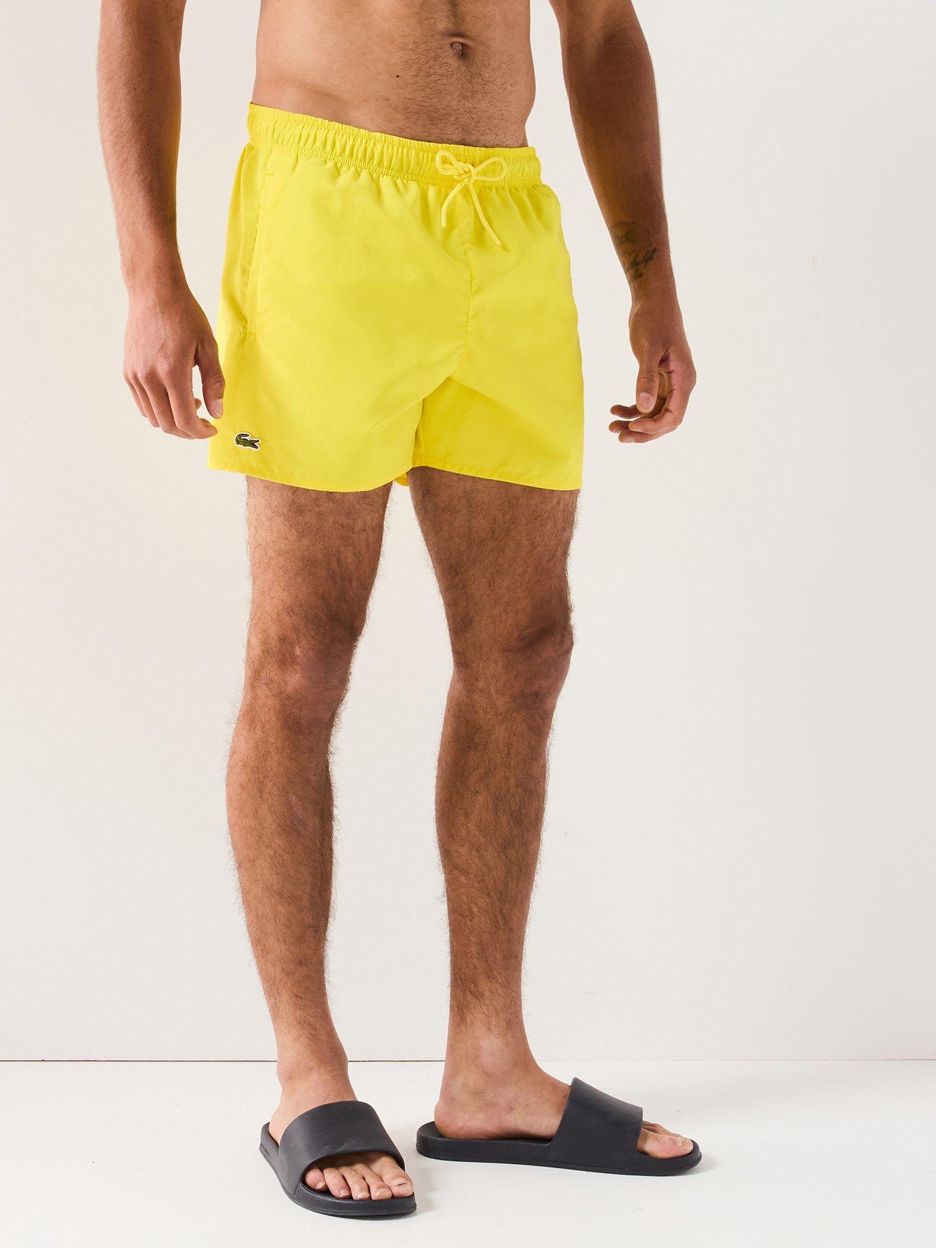 undefined Quick Dry Swim Shorts - Yellow