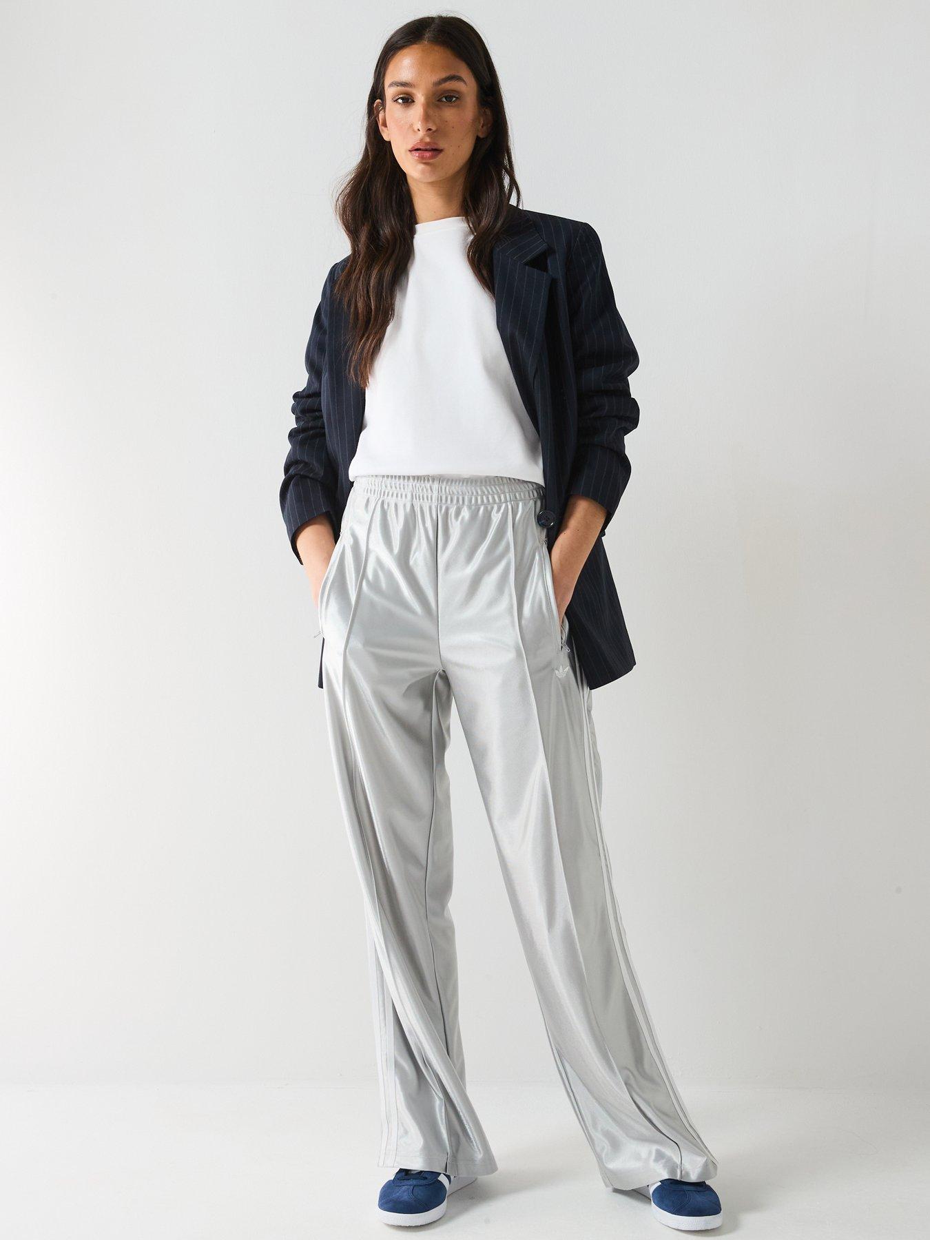 Image 3 of 6 of adidas Originals Women's Classic Firebird Tracksuit Bottoms - Grey