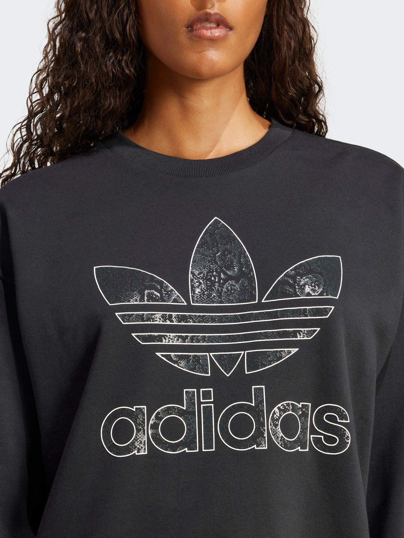 Trefoil Crew Sweatshirt Adidas Damen Trefoil Sweatshirt Adidas