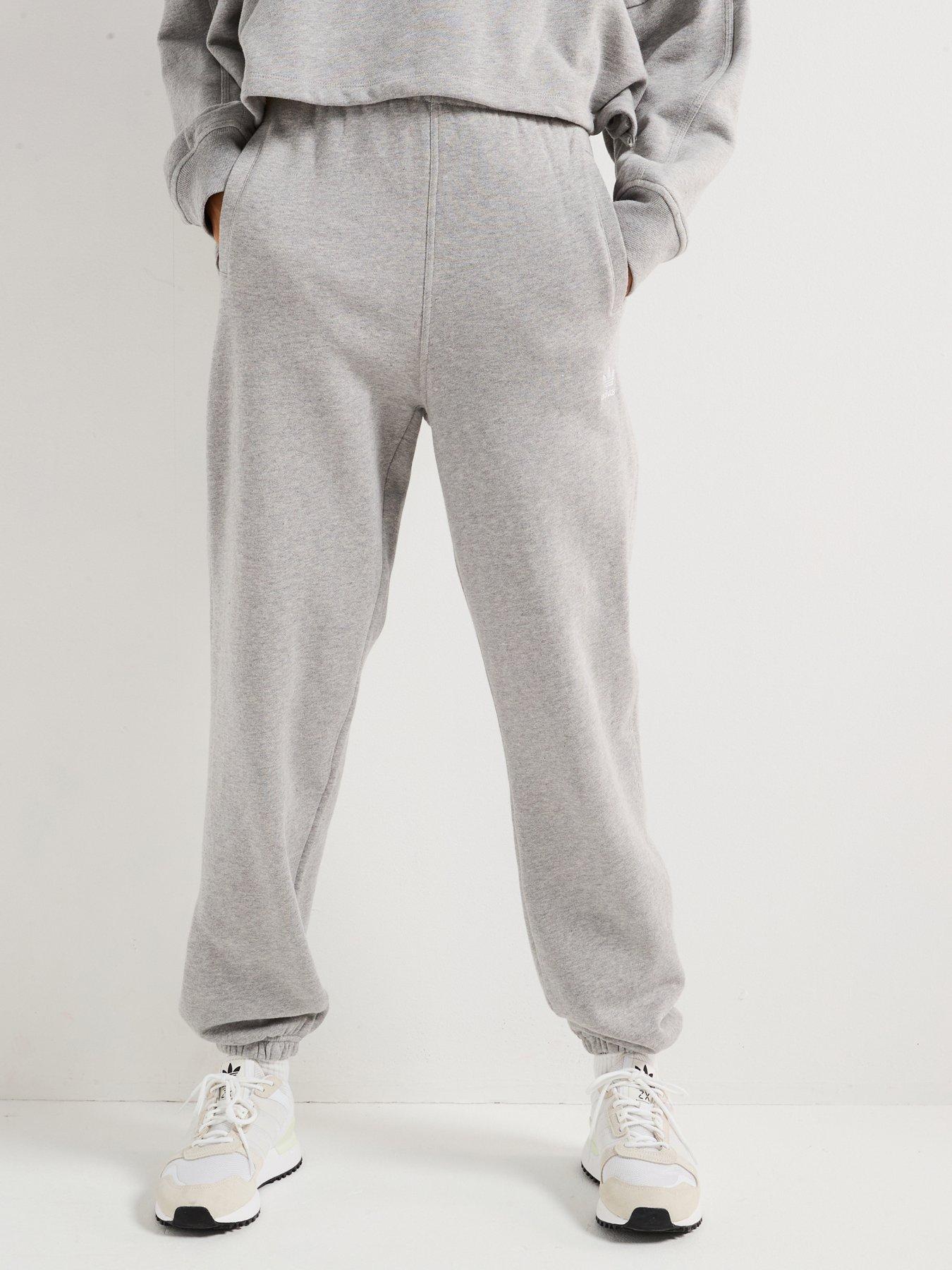 undefined Womens Essentials French Terry Joggers - Grey