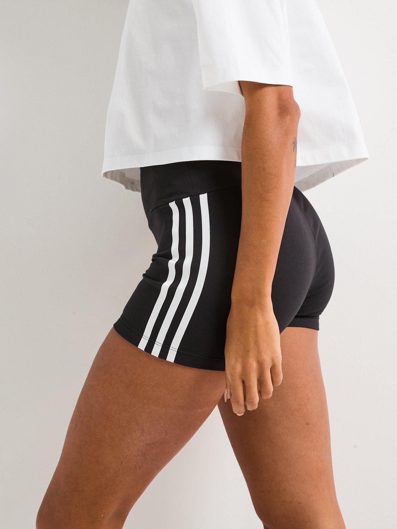 Image 4 of 6 of adidas Originals Womens Essentials Crop T-Shirt - White