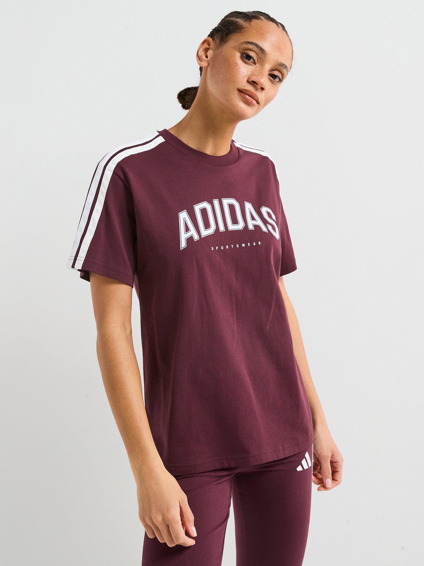 undefined Women's Lounge Soft-Side Graphic T-Shirt - Red