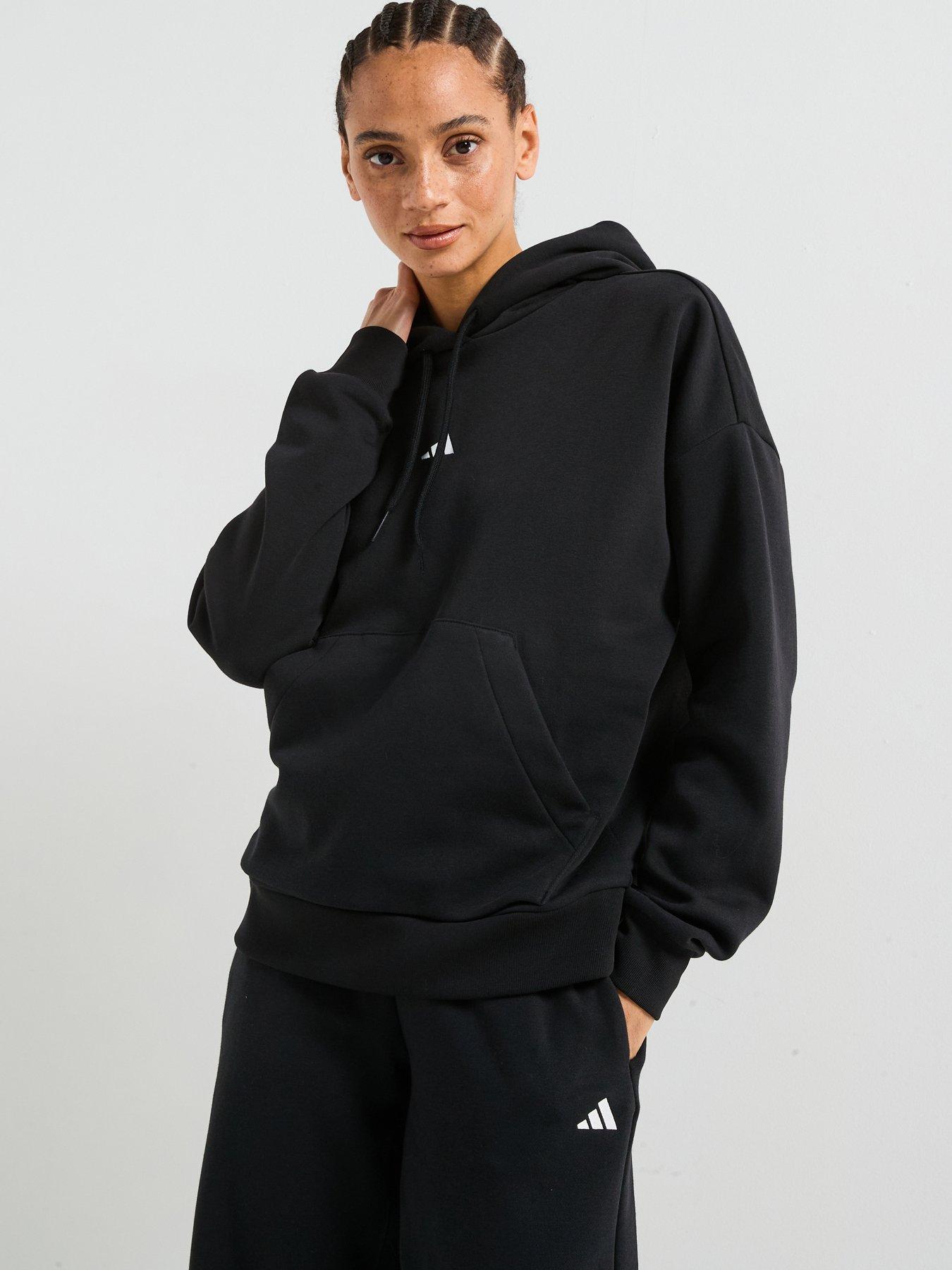 Adidas Sportswear Women'S Essentials Feel Cozy Hoodie - Black