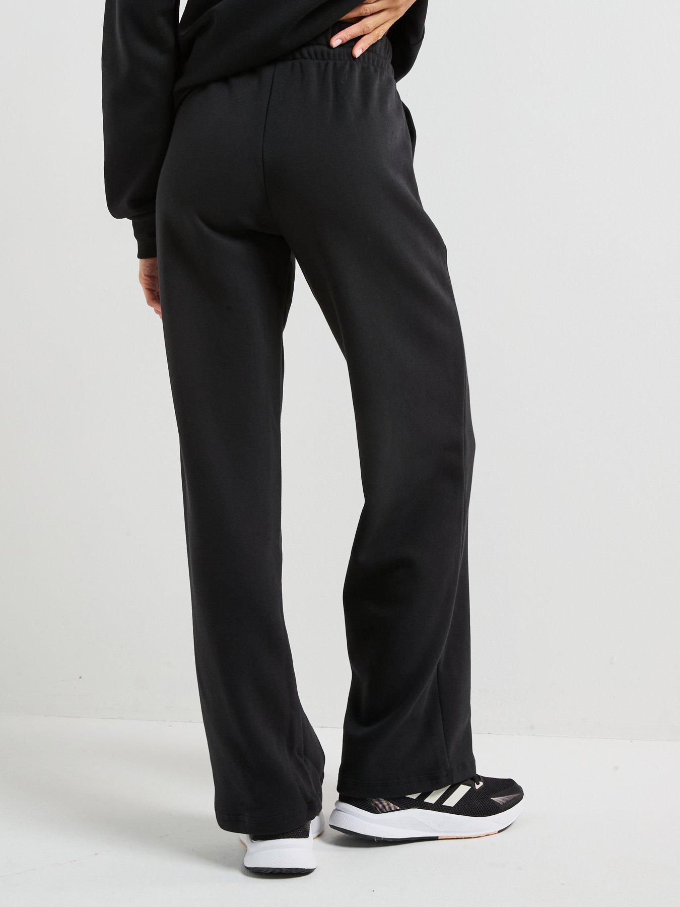 adidas Sportswear Womens Essentials Feel Cozy Joggers Black Very