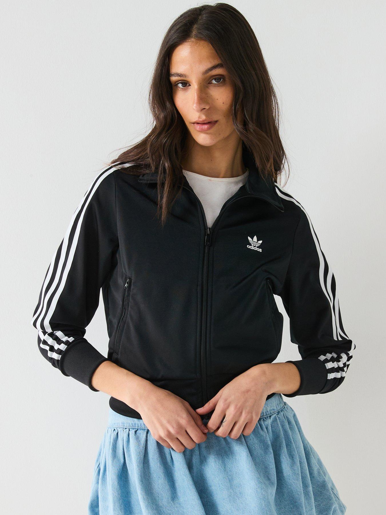 adidas Originals Womens Classics Firebird Tracksuit Top - Black