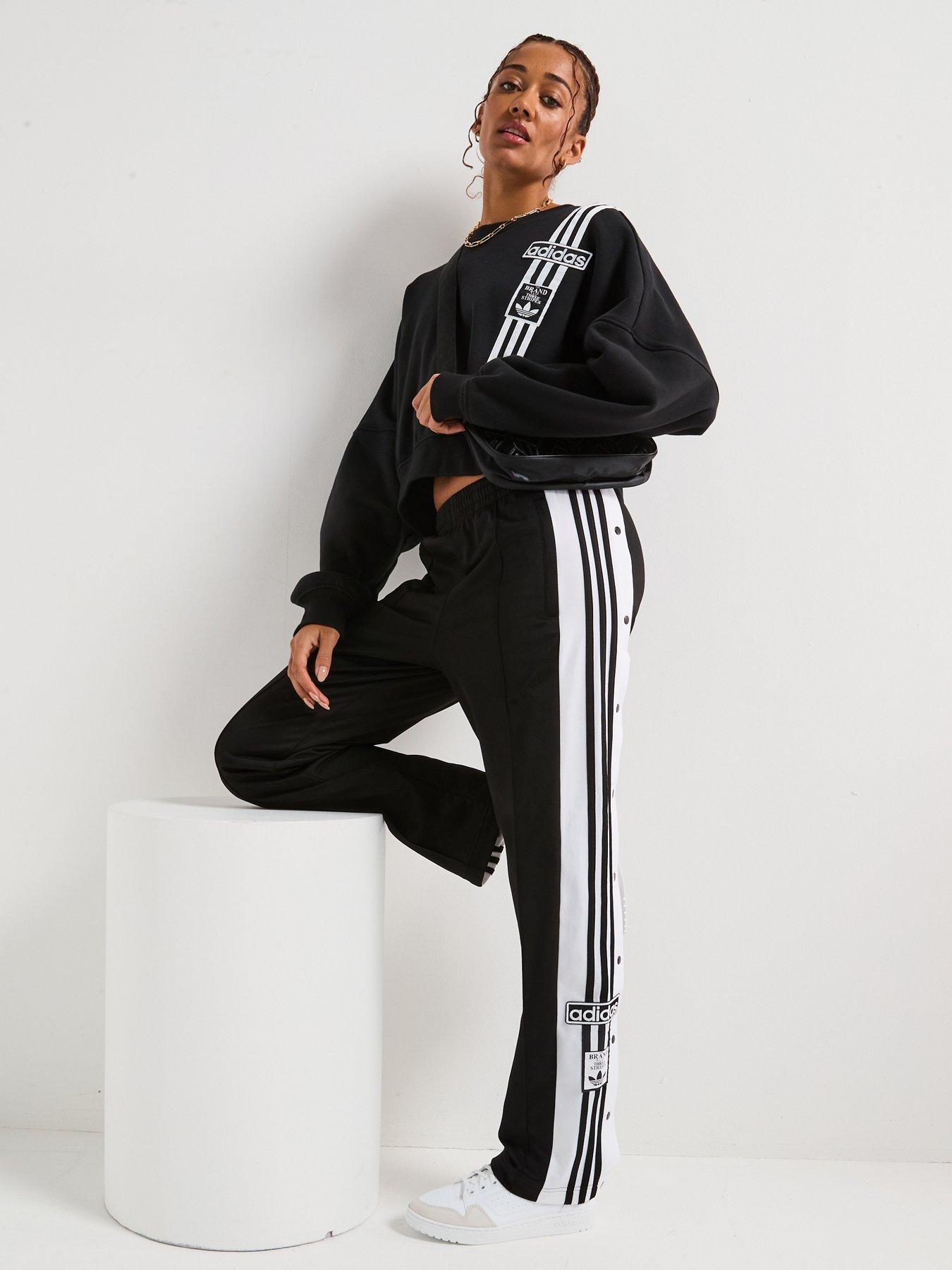 Image 3 of 6 of adidas Originals Womens Adibreak Tracksuit Bottoms - Black