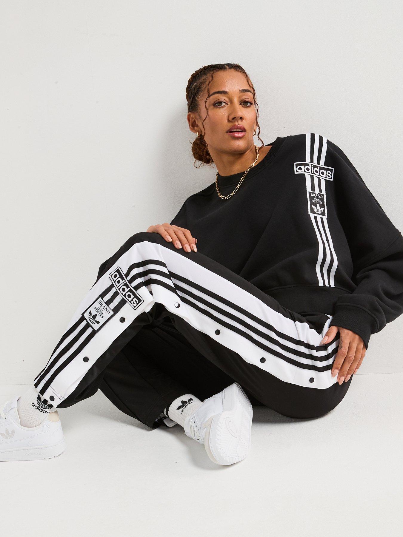Image 4 of 6 of adidas Originals Womens Adibreak Tracksuit Bottoms - Black