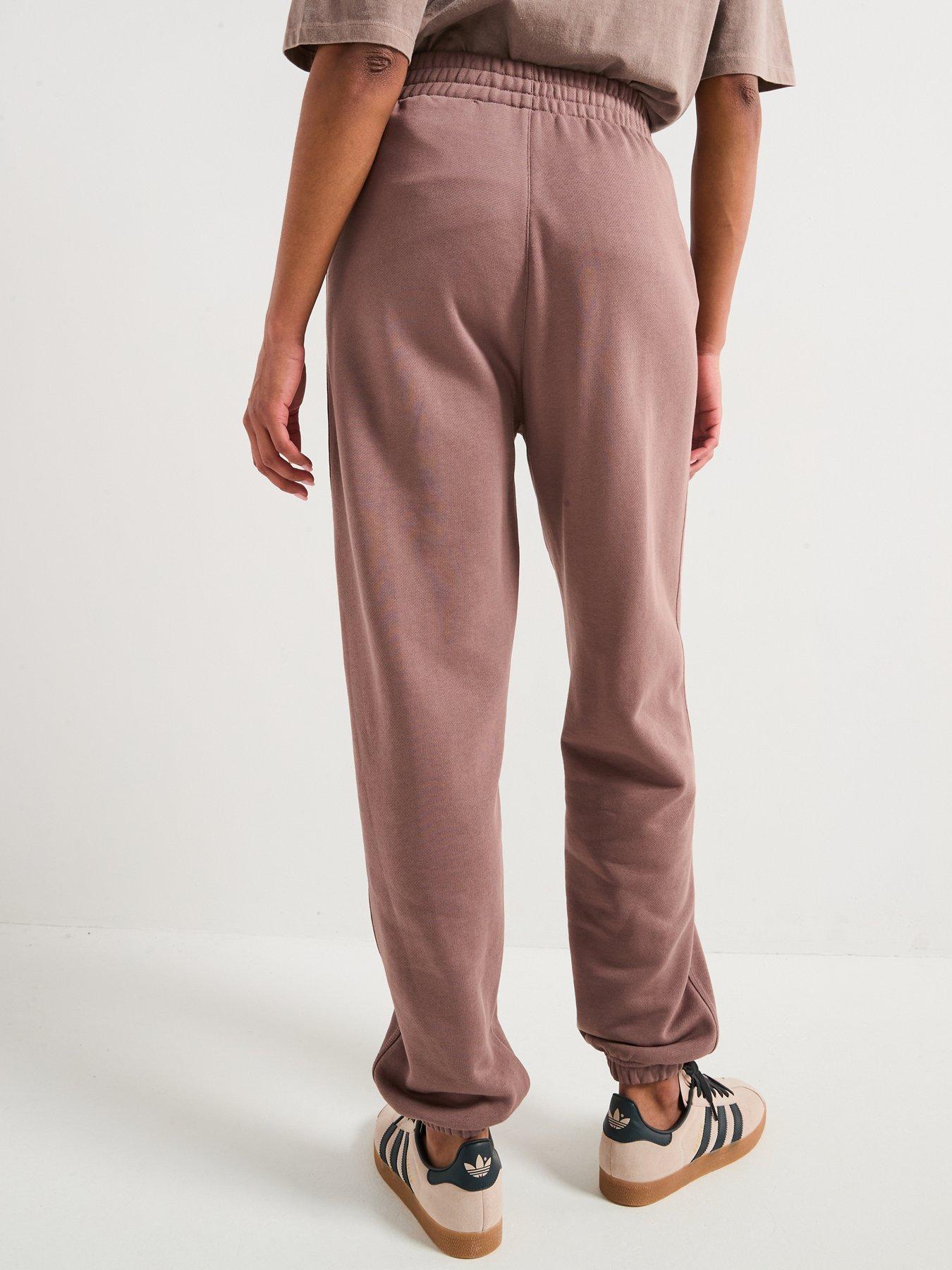 Image 2 of 4 of adidas Originals Womens Essentials French Terry Joggers - Brown