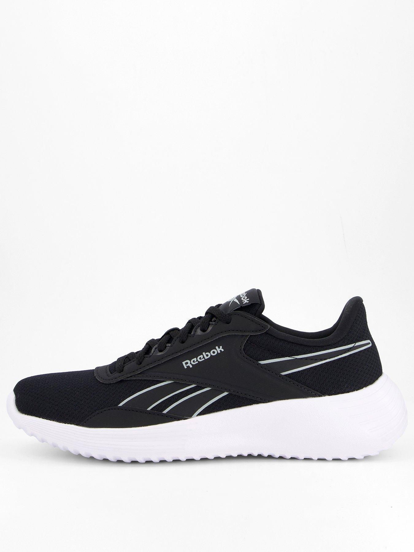 Reebok Mens Lite 4 Running Shoe - Black/white