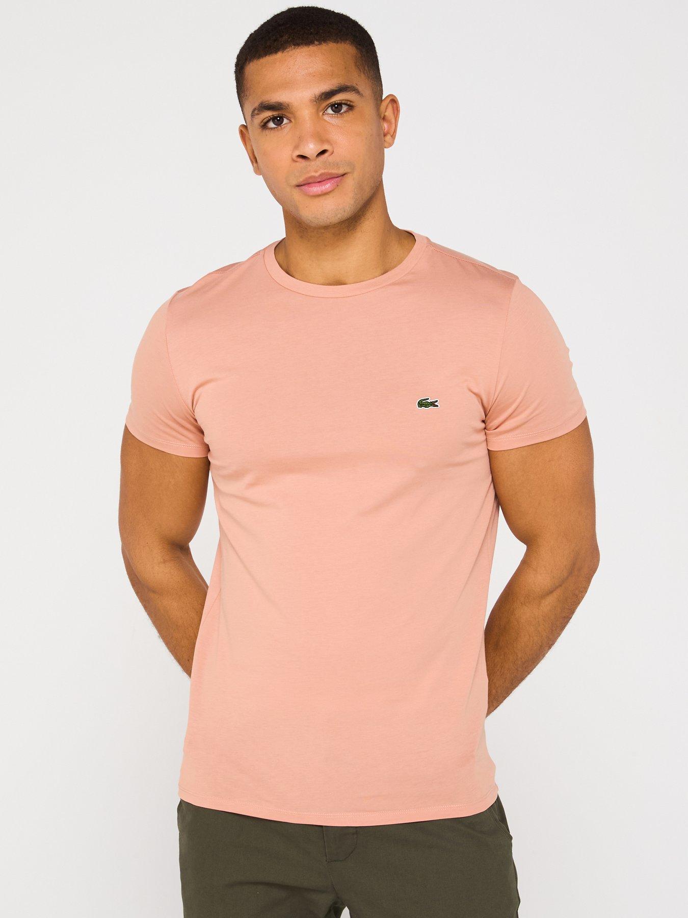 undefined Regular Fit Lightweight Cotton Pima Jersey T-Shirt - Light Brown