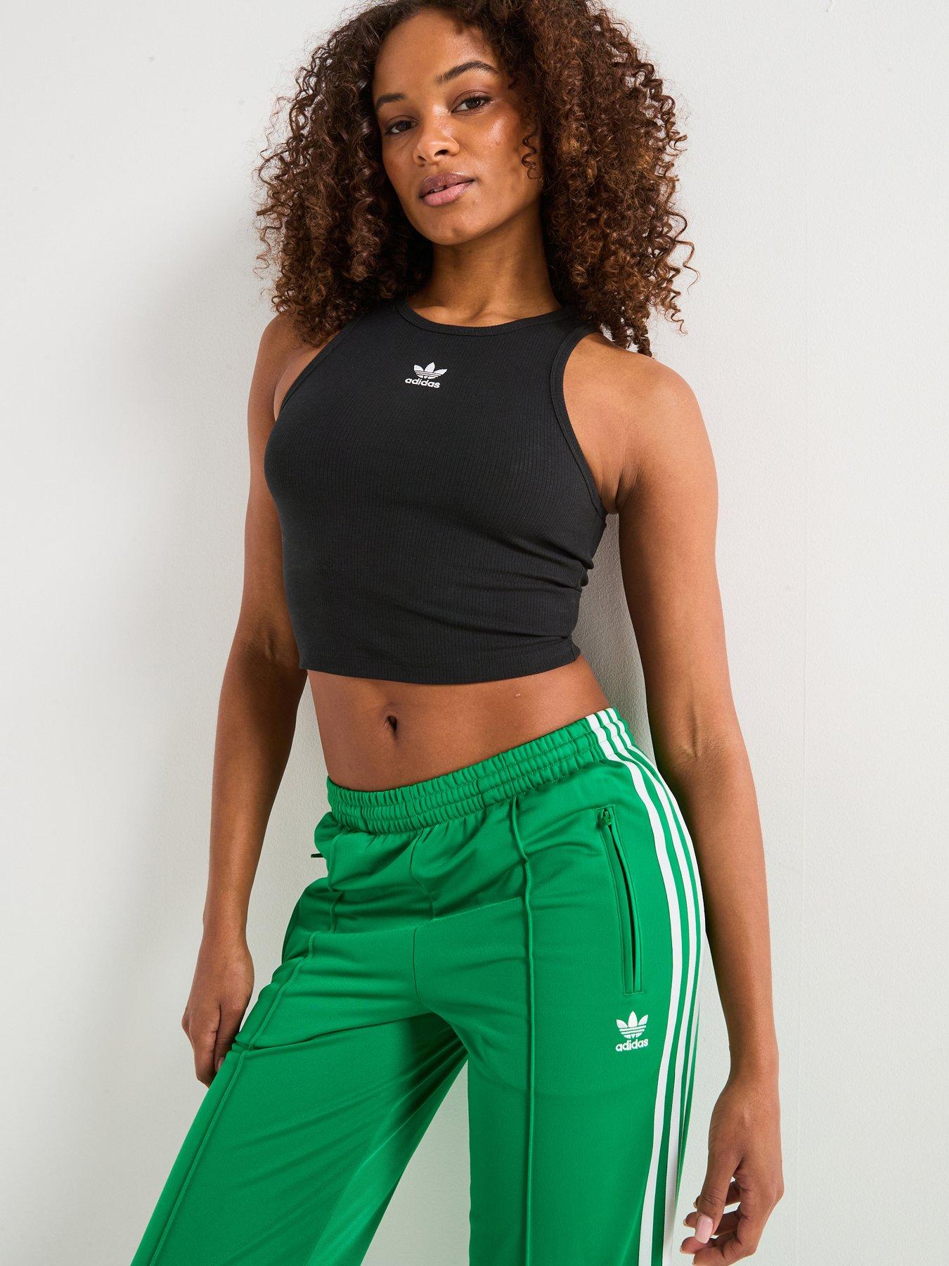 adidas Originals Women's Essentials Ribbed Tank Top - Black