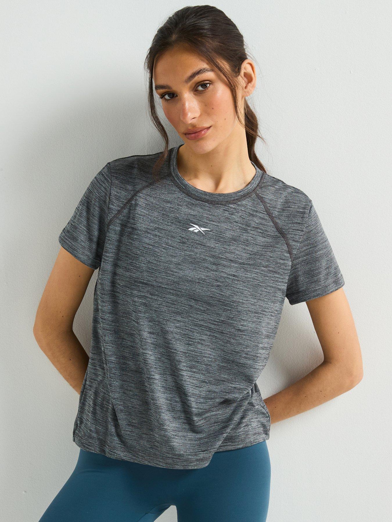 Reebok Womens Id Training Tee- Grey