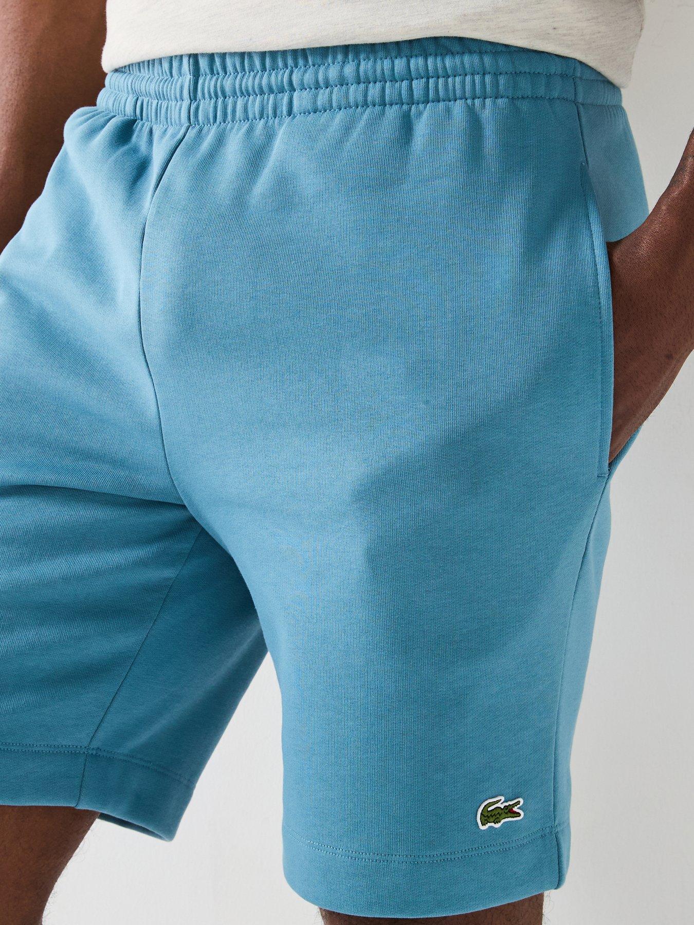 Image 4 of 5 of Lacoste Regular Fit Sweat Shorts - Blue