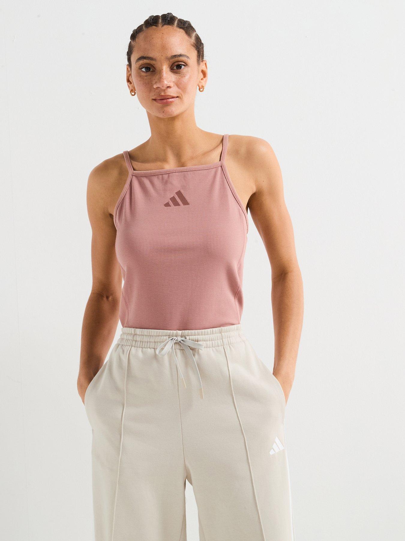 undefined Women's All Szn Rib Tank Top - Red