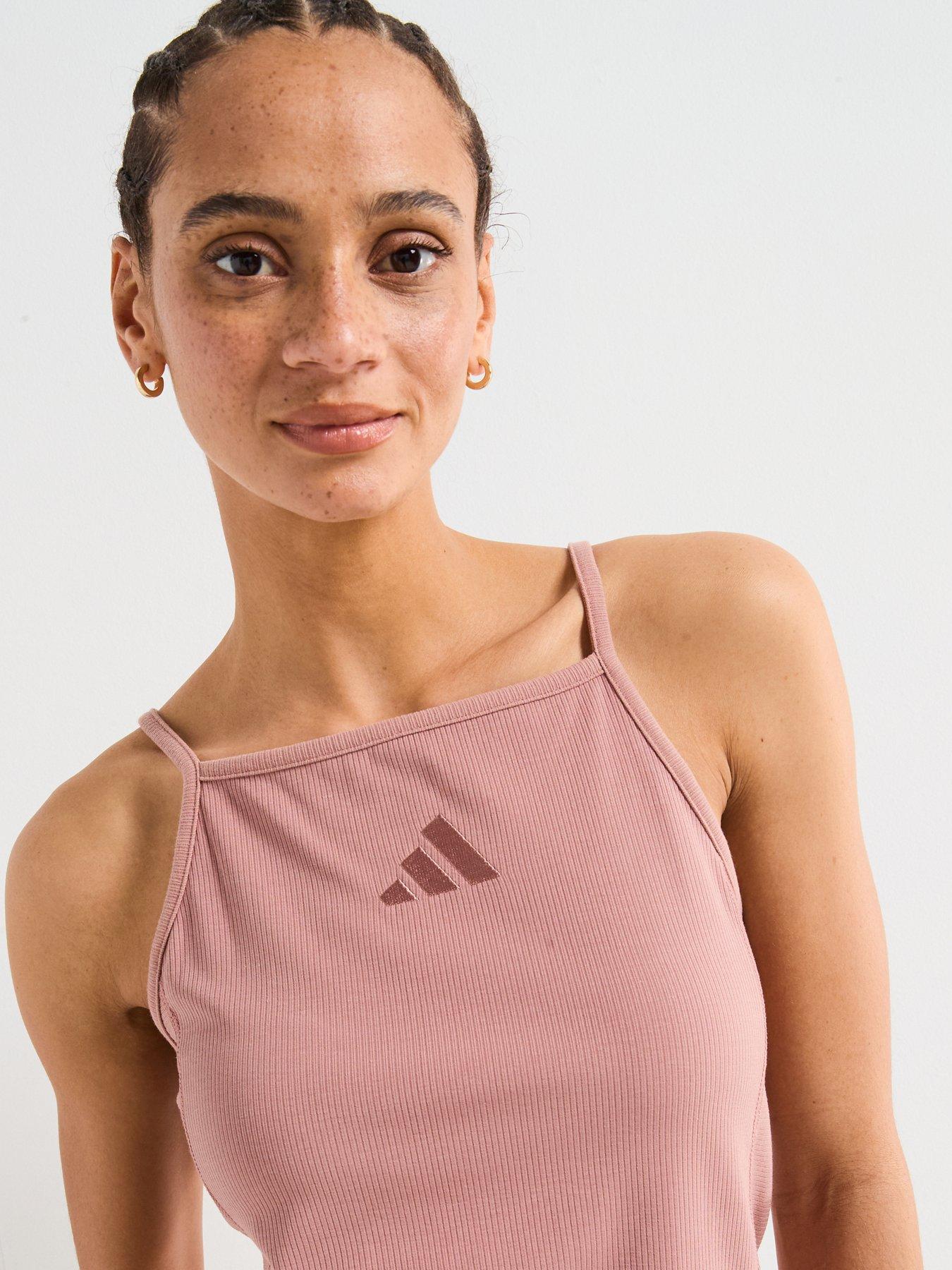 Image 5 of 6 of adidas Sportswear Women's All Szn Rib Tank Top - Red