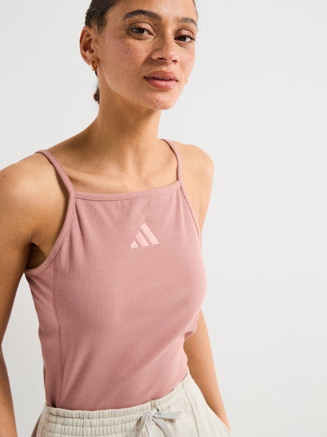 Image 6 of 6 of adidas Sportswear Women's All Szn Rib Tank Top - Red