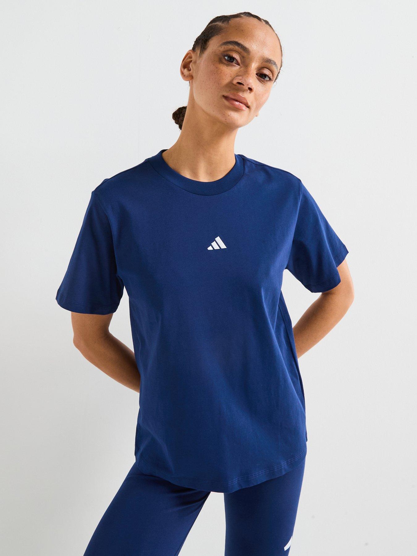 undefined Women's Essentials Cotton T-Shirt - Blue