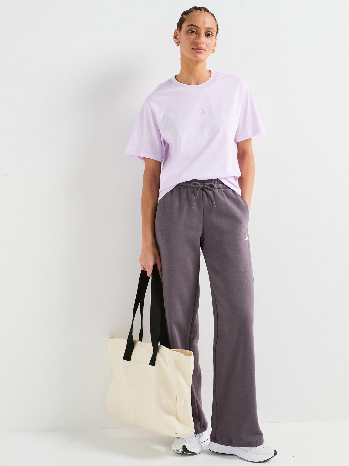 Image 3 of 6 of adidas Sportswear Womens Essentials Cotton T-shirt - Purple