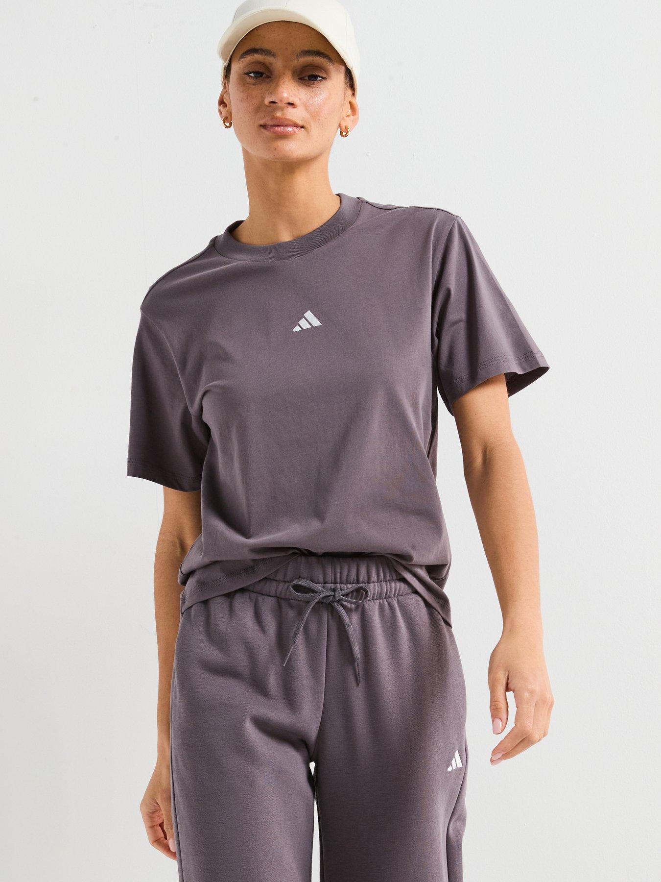 undefined Women's Essentials Cotton T-Shirt - Dark Grey