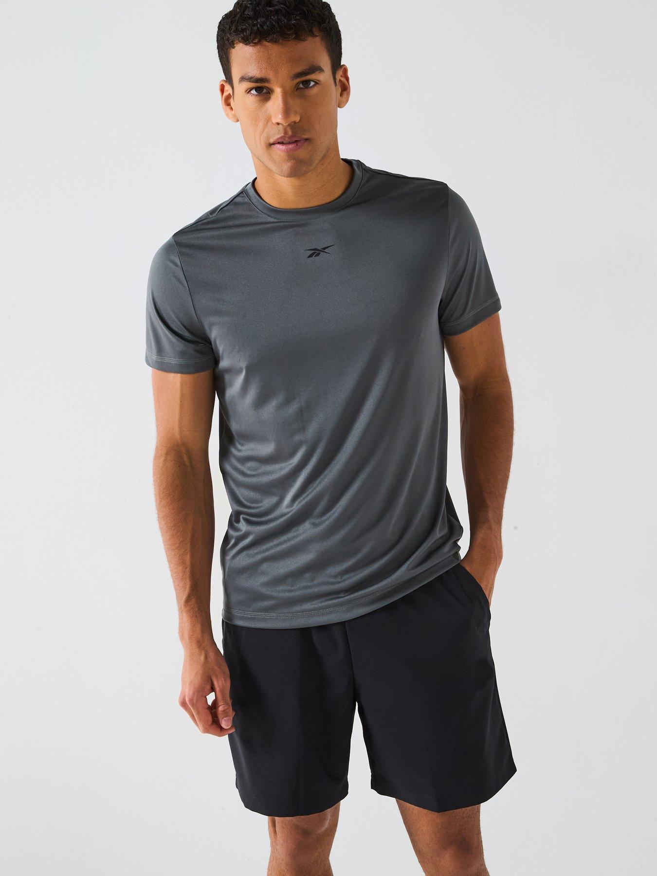 undefined Mens Id Train Tech Tee - Grey