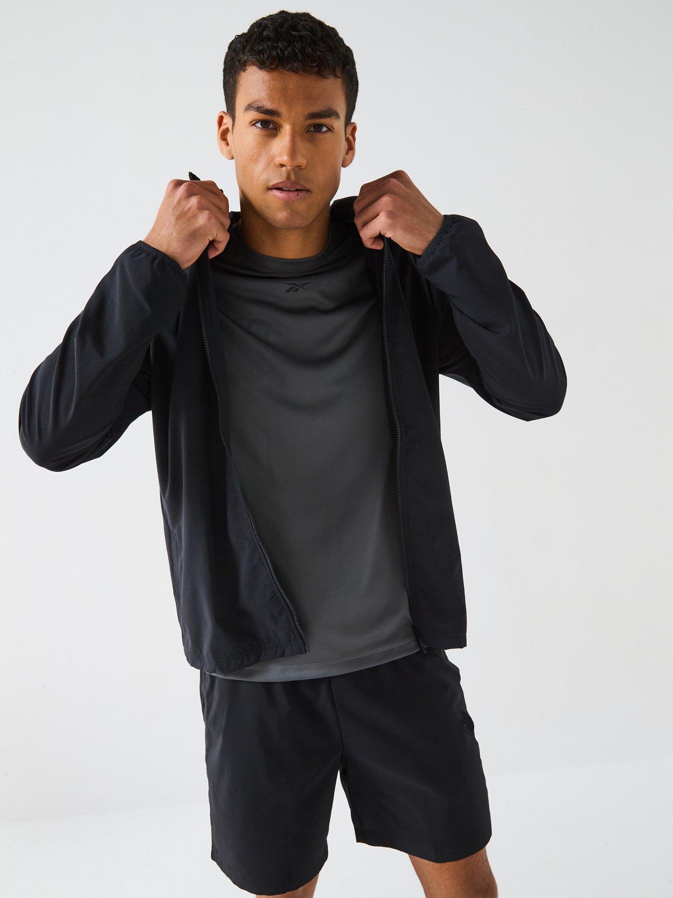 undefined Mens Id Training Woven Jacket - Black