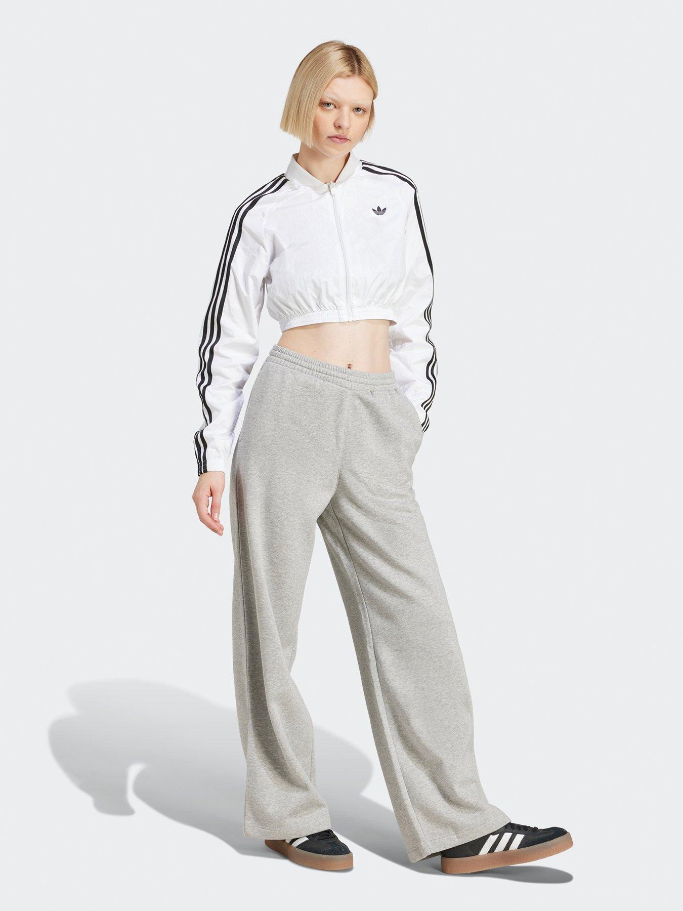 Designer Tracksuit Gym King Grey Joggers Womens Adidas Originals
