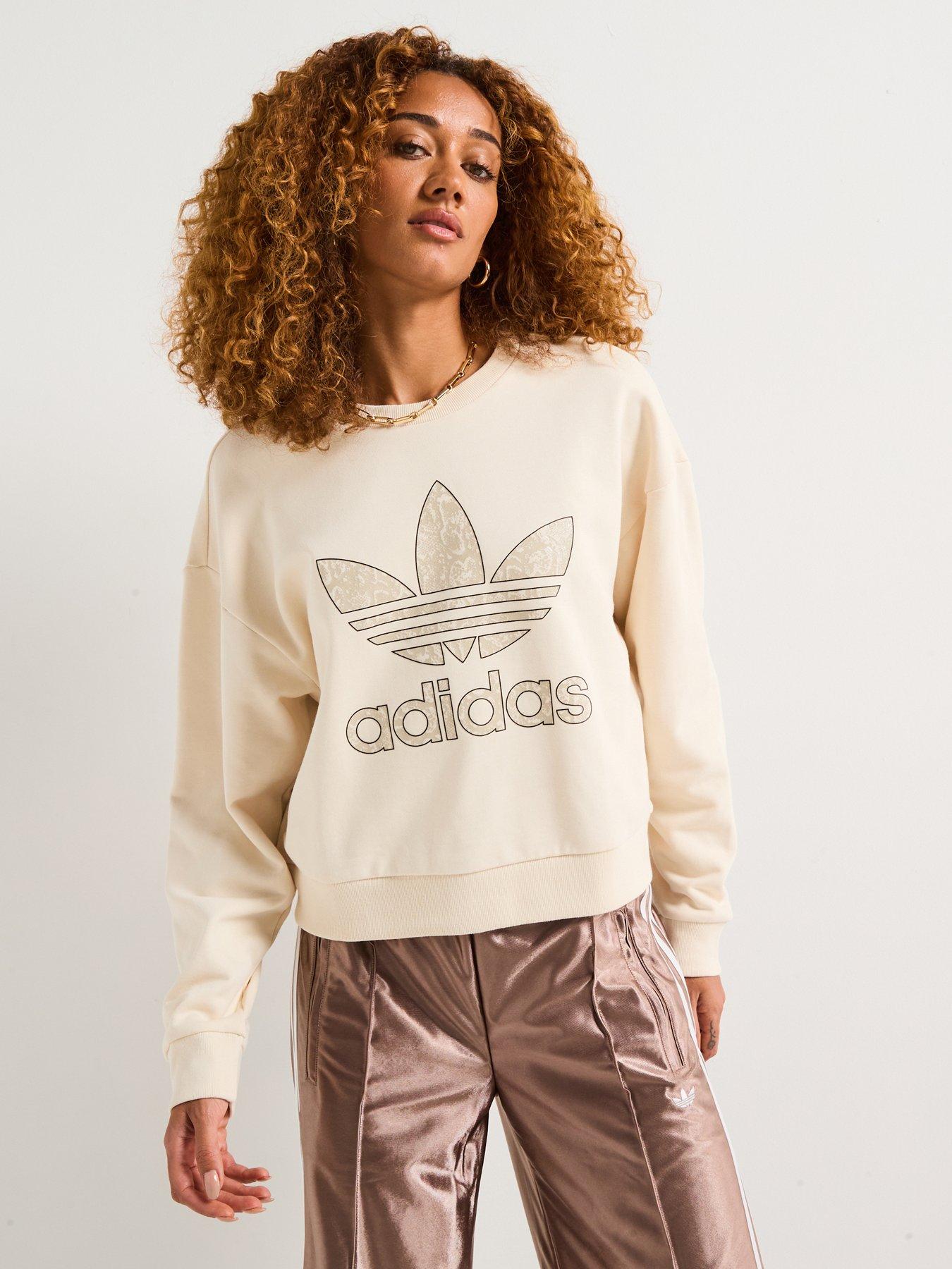 undefined Womens Snake Crew Sweatshirt - White