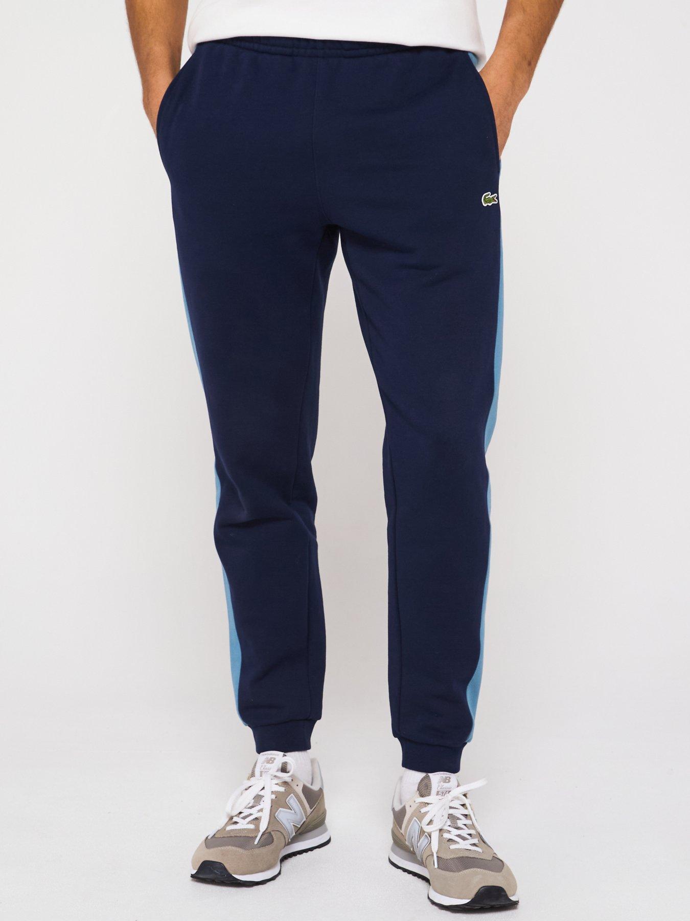 undefined Classic Fit Colourblock Joggers - Blue