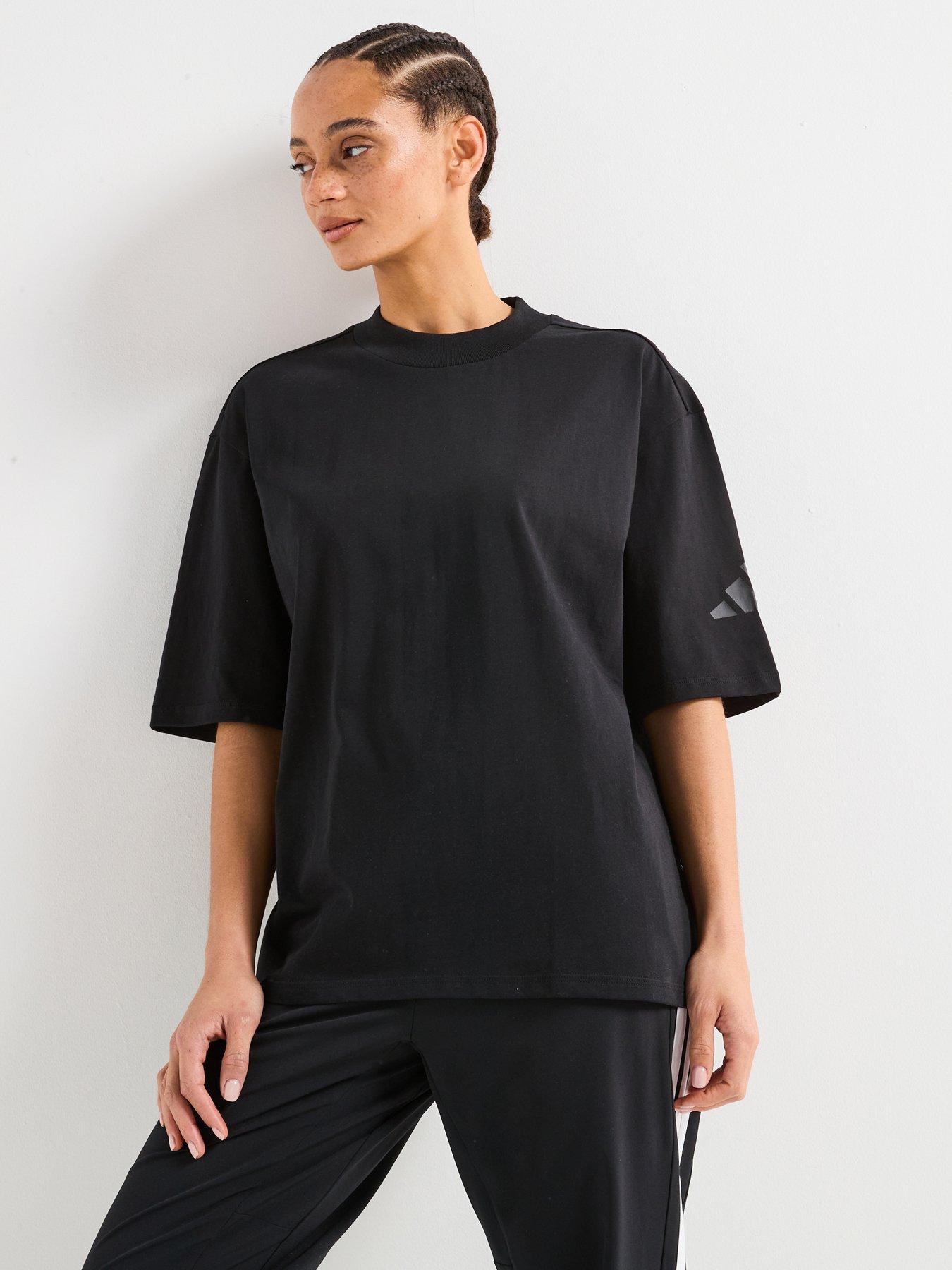 adidas Sportswear Womens Essentials Boyfriend T-shirt - Black