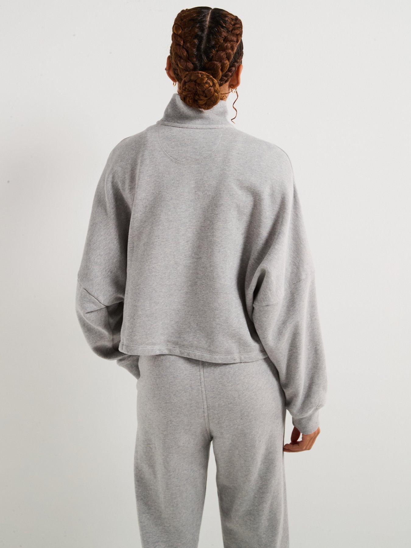 adidas Originals Womens Essentials French Terry 1/2 Zip Sweatshirt