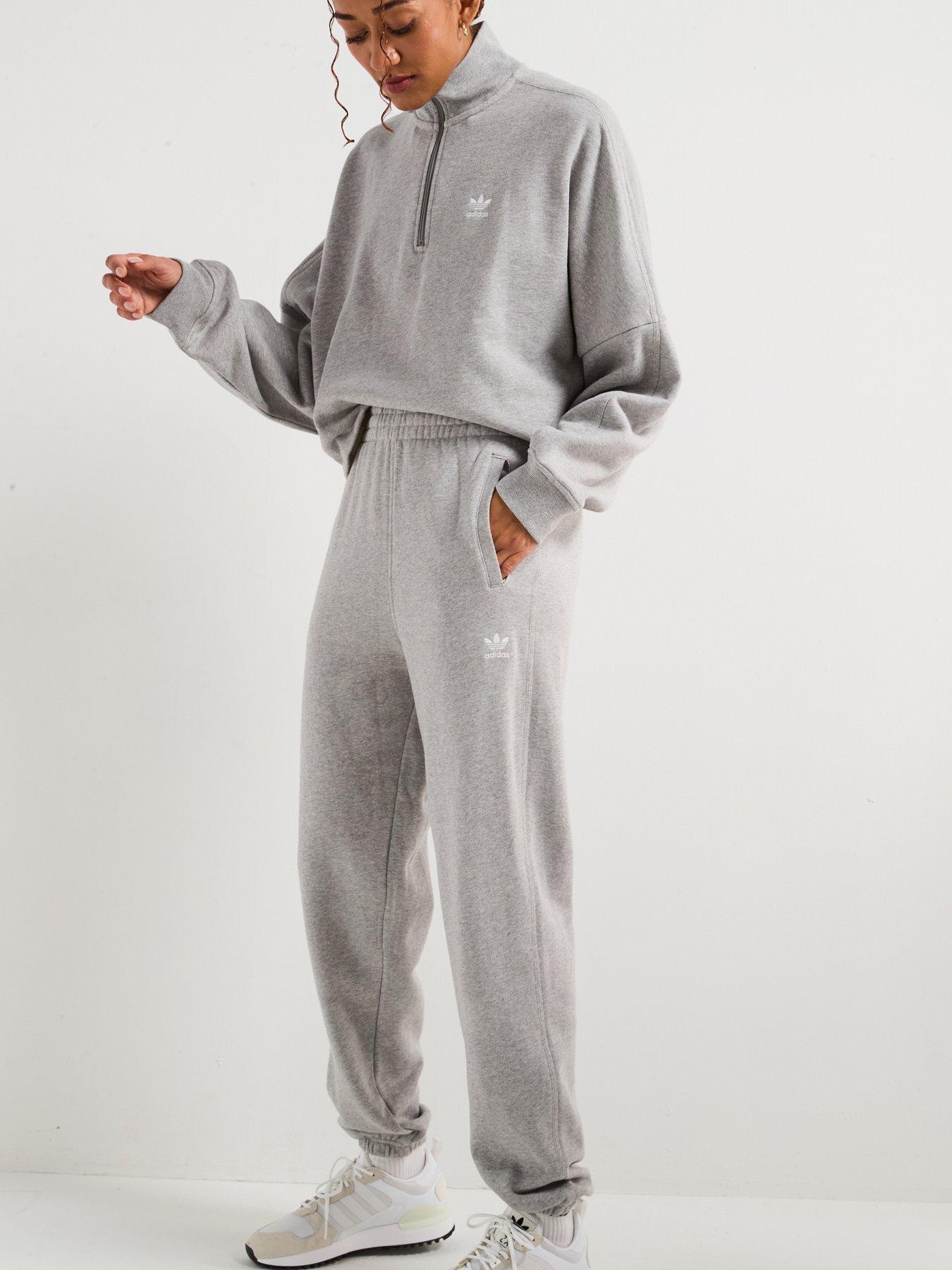 adidas Originals Womens Essentials French Terry 1/2 Zip Sweatshirt