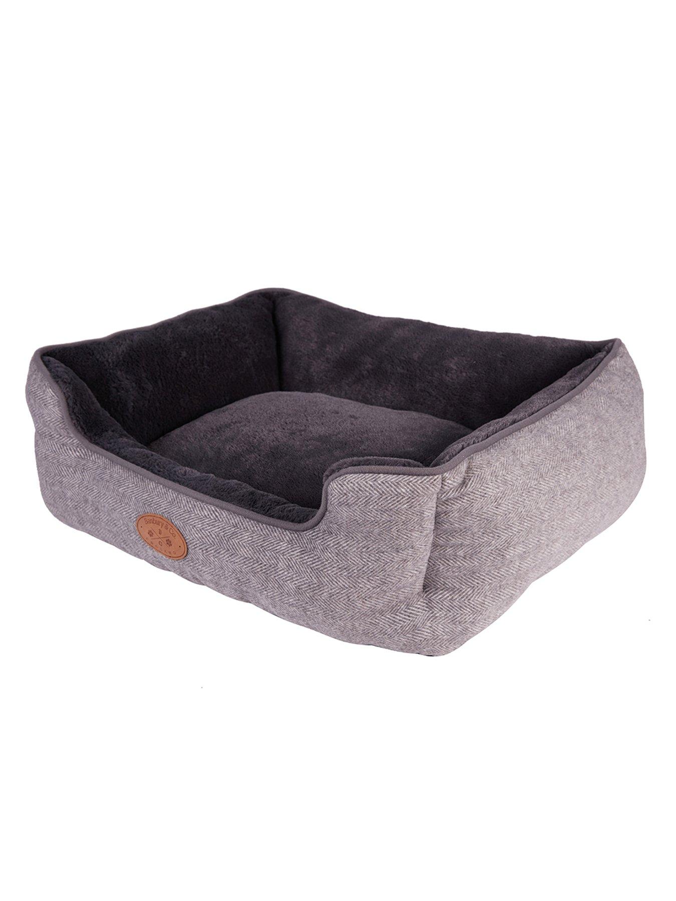 Image 4 of 7 of Banbury & Co Herringbone Luxury Pet Bed -&nbsp;Grey