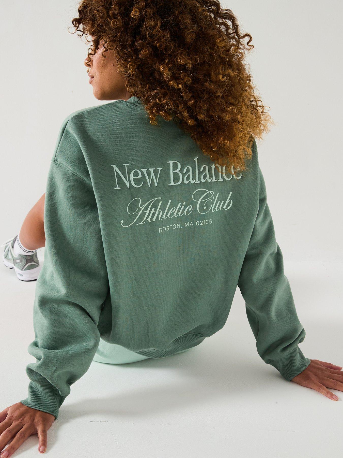 undefined Women's Linear Heritage Athletics Club Sweatshirt - Green