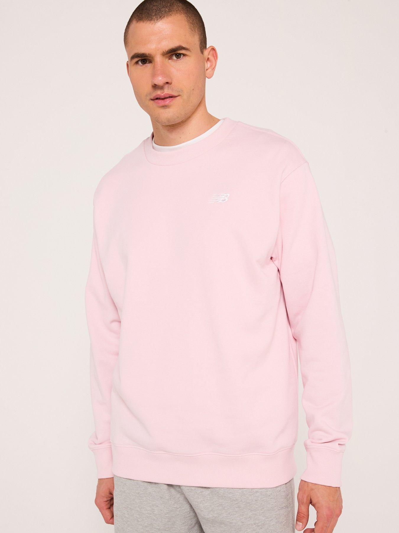 undefined Men's Sport Essentials French Terry Crew Sweatshirt - Pink