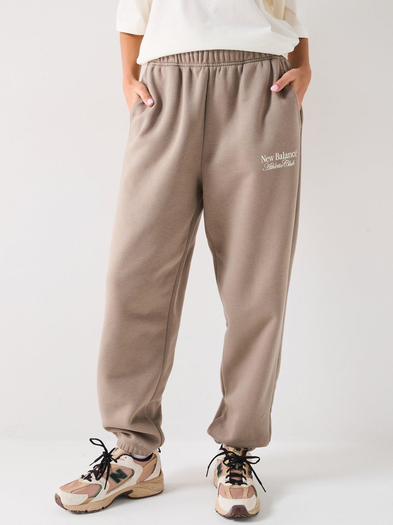 undefined Women's Linear Heritage Fleece Joggers - Khaki