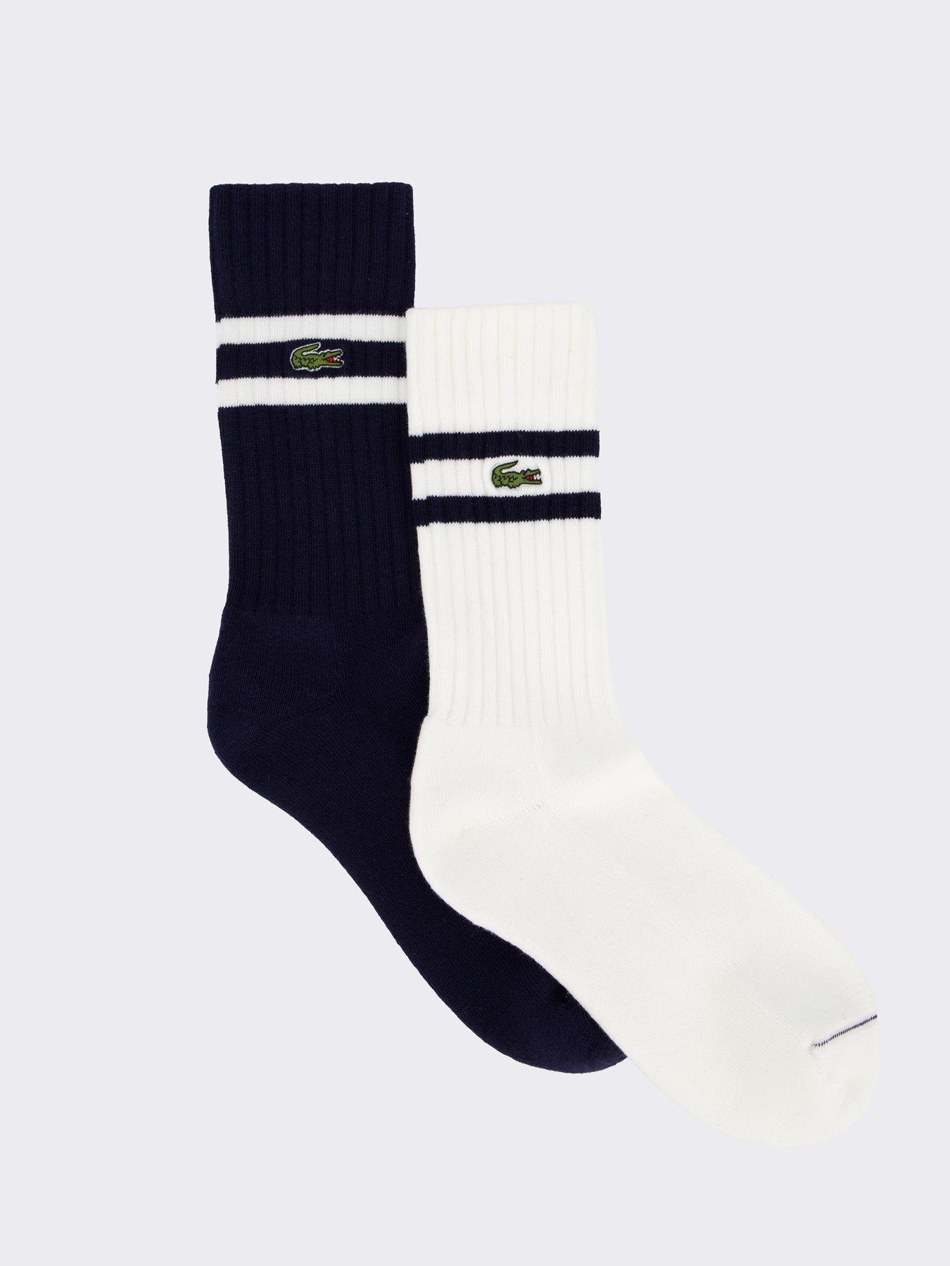 undefined 2-pack Terry Crew Socks - Navy