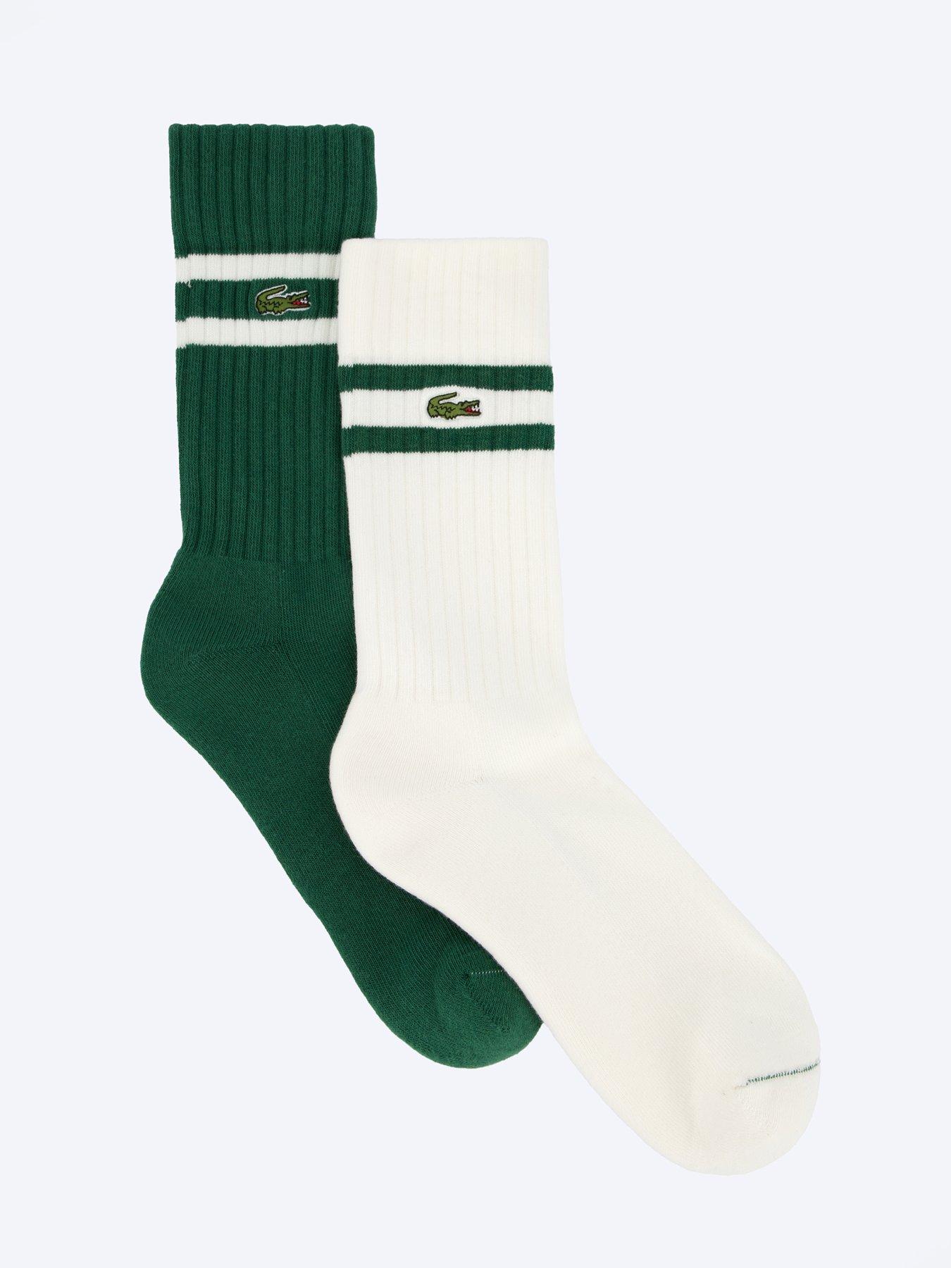 undefined 2-pack Terry Crew Socks - Green