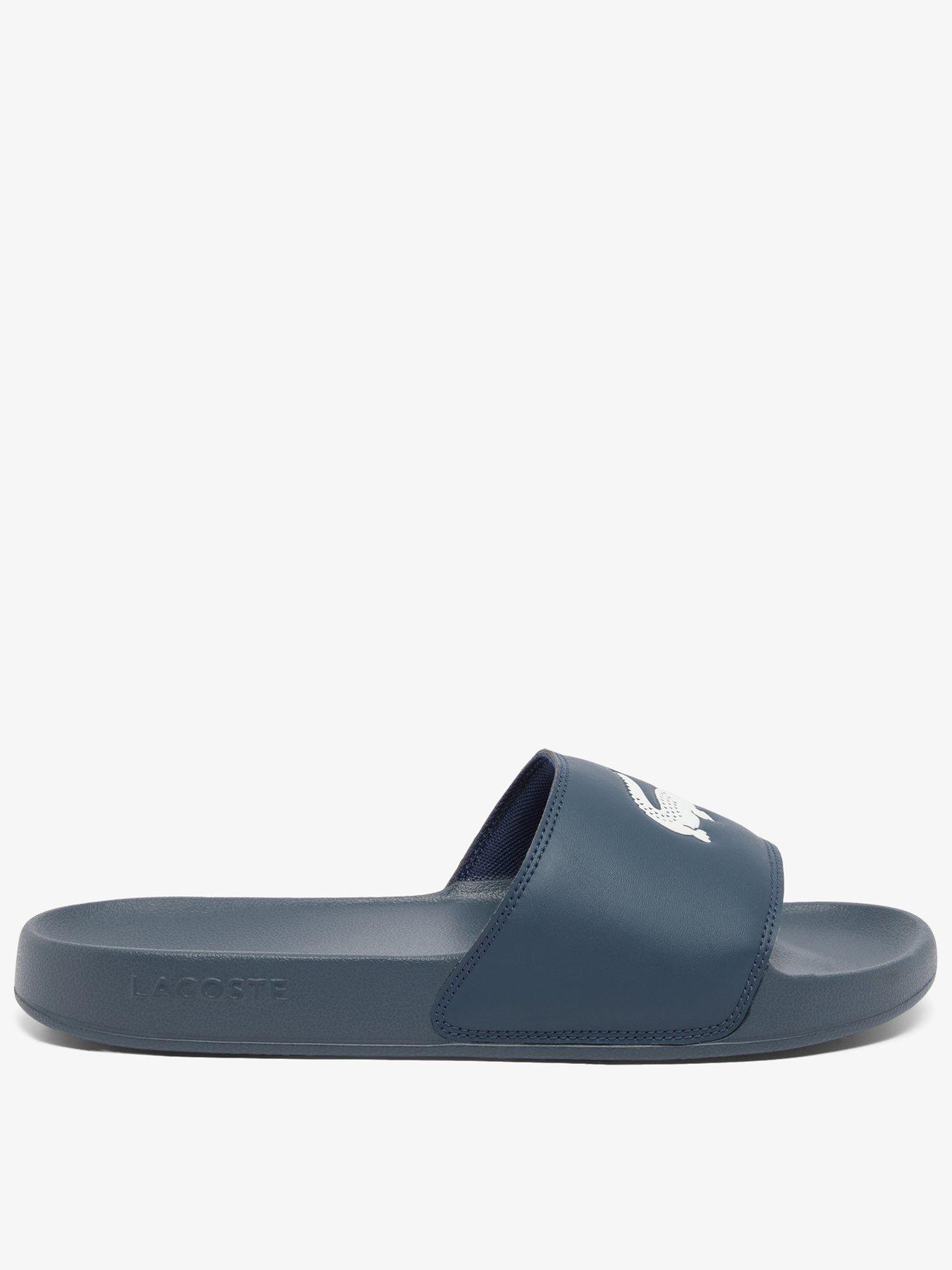 Lacoste Serve Slide 0.0 Sliders- Navy