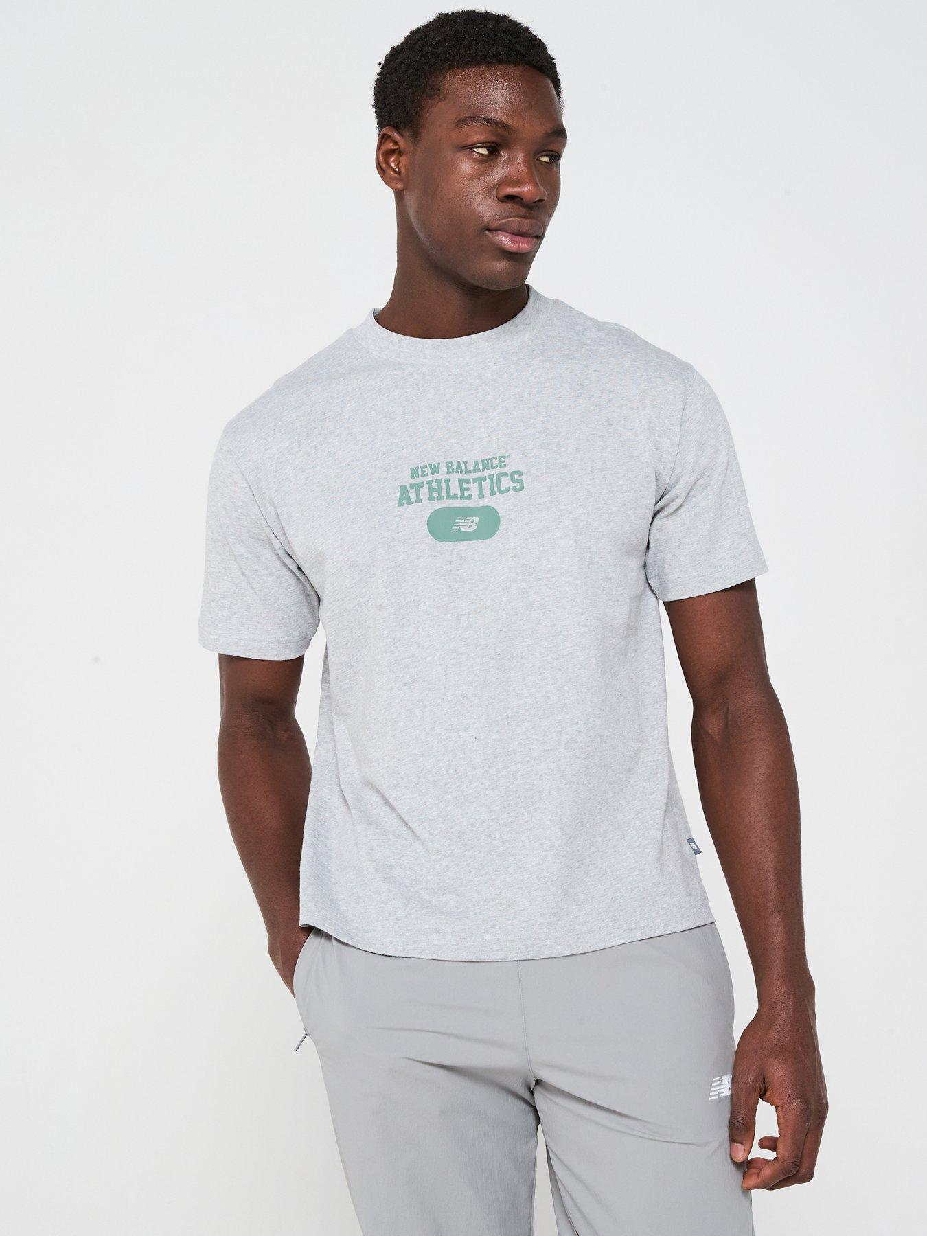 undefined Men's Vintage Inspired Graphic T-Shirt - Grey