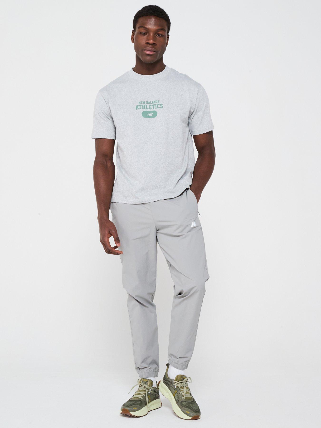 Image 3 of 6 of New Balance Men's Vintage Inspired Graphic T-Shirt - Grey