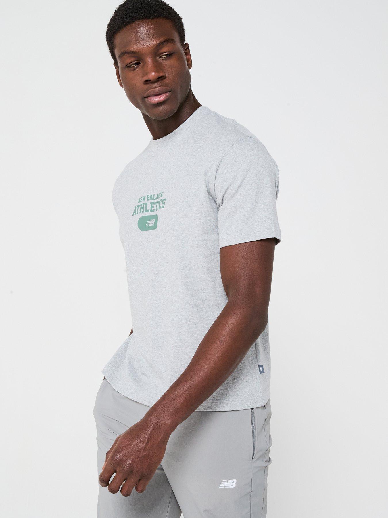 Image 6 of 6 of New Balance Men's Vintage Inspired Graphic T-Shirt - Grey