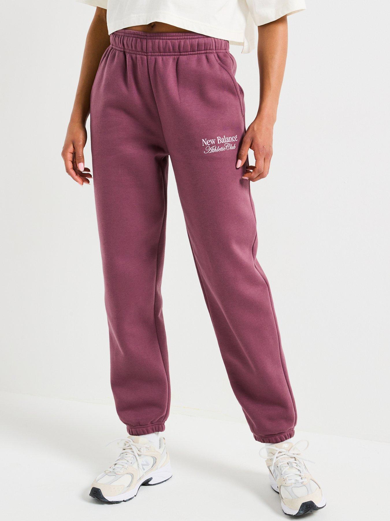undefined Women's Linear Heritage Fleece Joggers - Purple