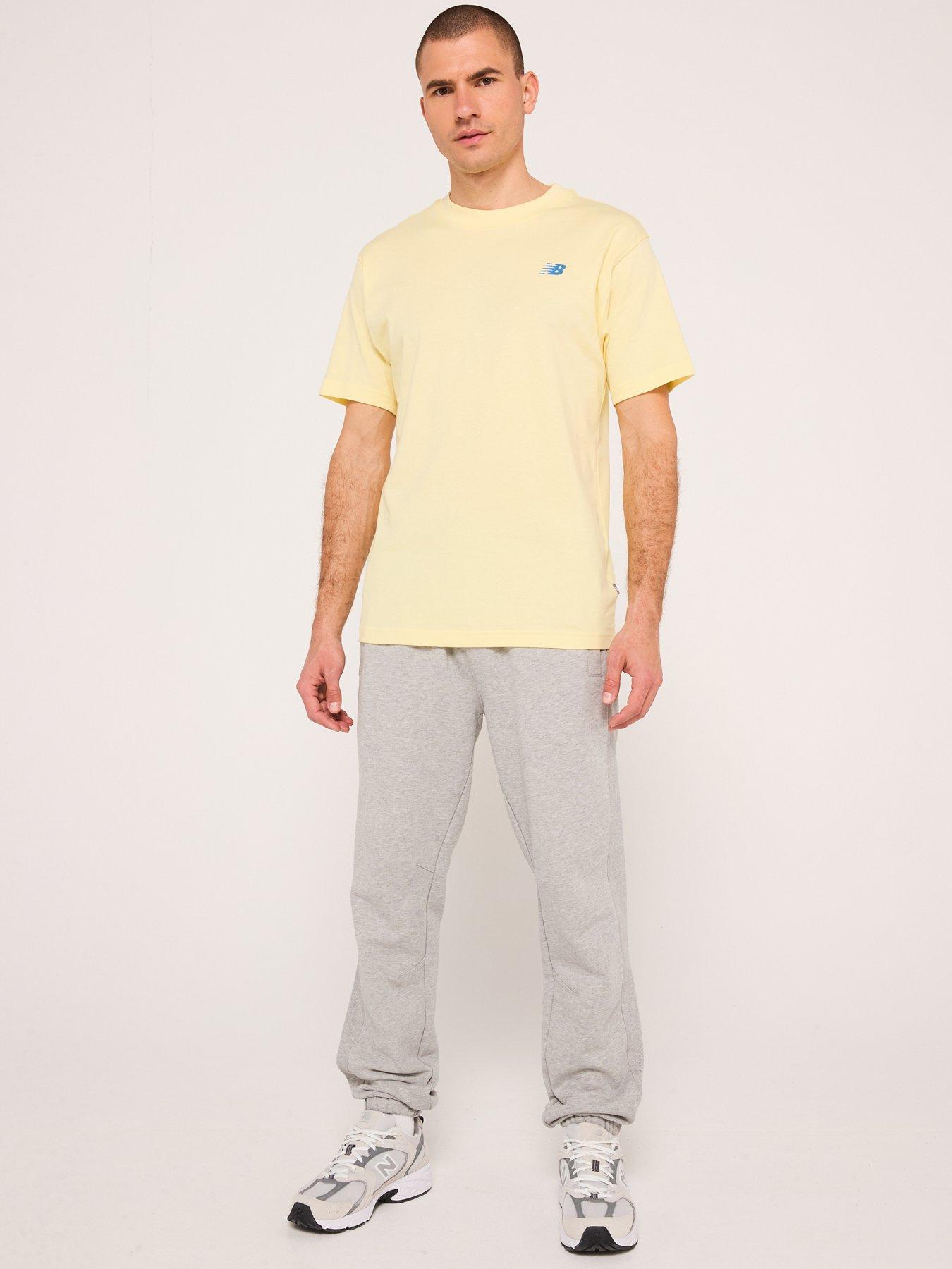 Image 3 of 5 of New Balance Men's Relaxed Logo T-Shirt - Yellow