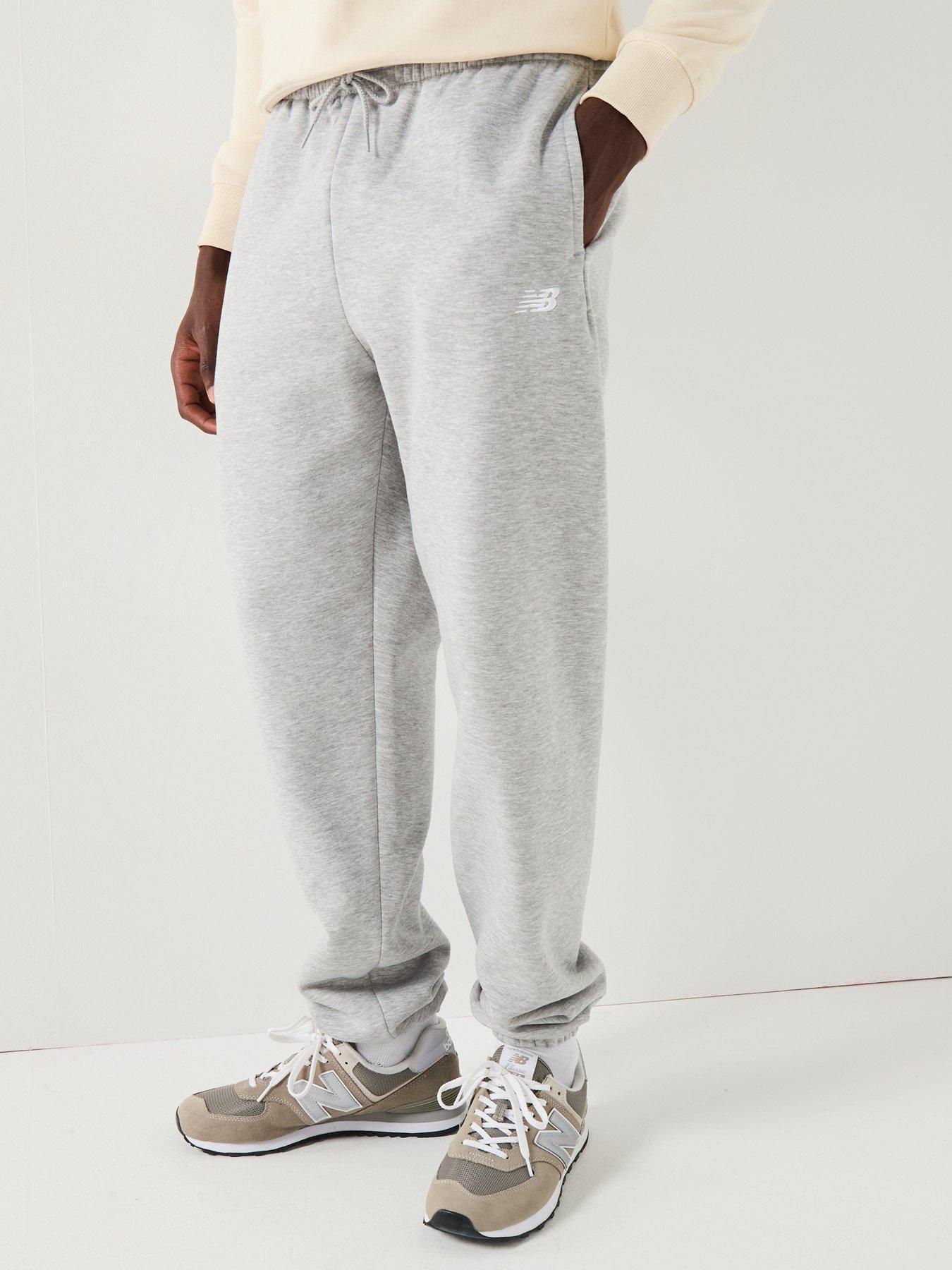 New Balance Men's Sport Essentials Fleece Joggers - Grey | Very