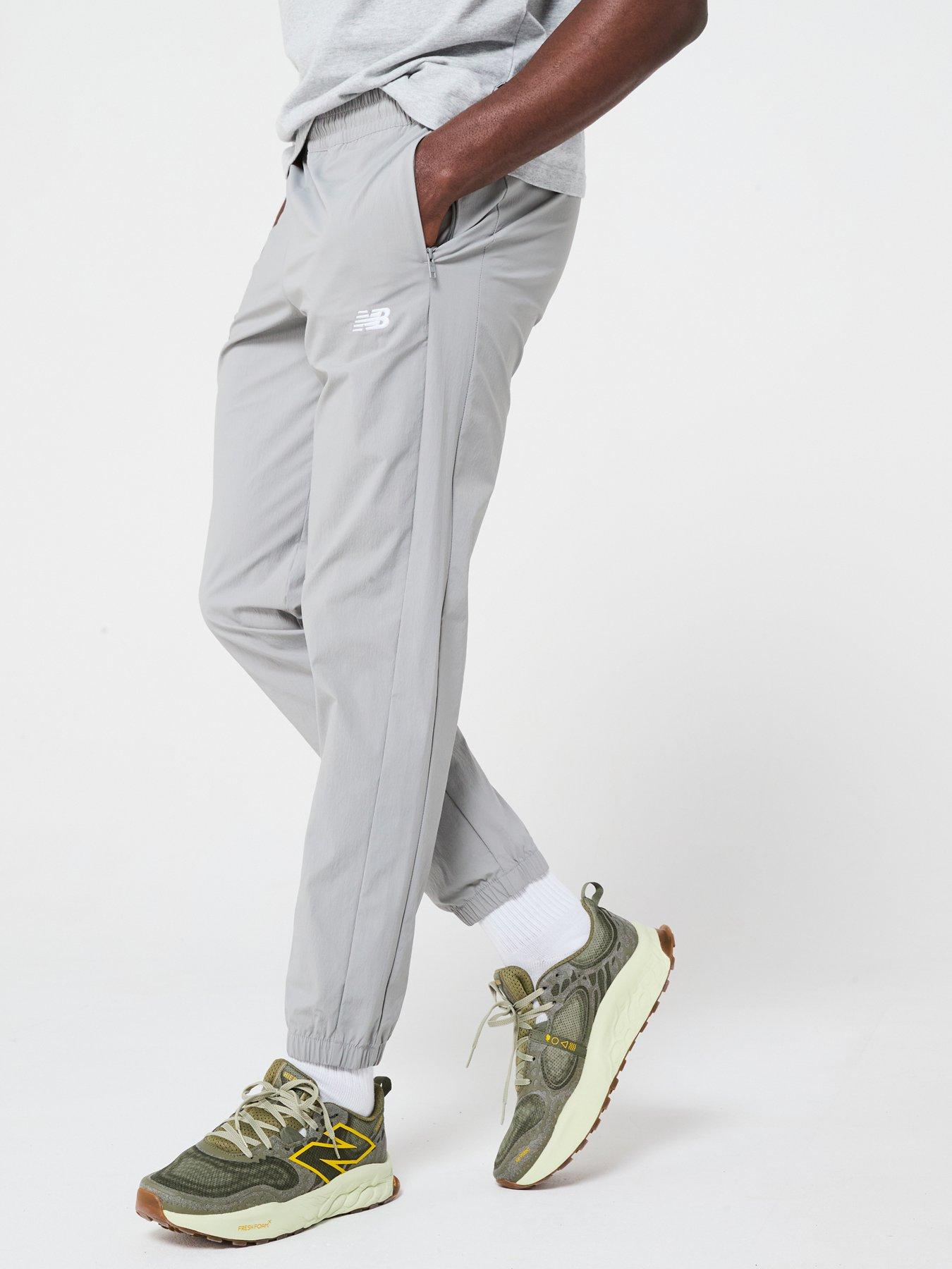 New Balance Men's Athletics Stretch Woven Jogger Grey Very