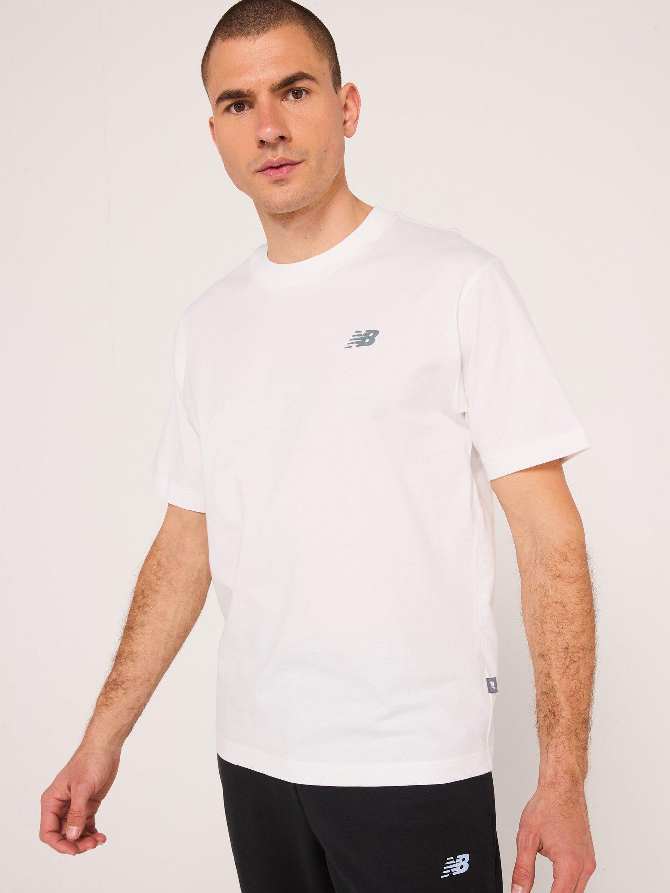 undefined Men's Relaxed Logo T-Shirt - White