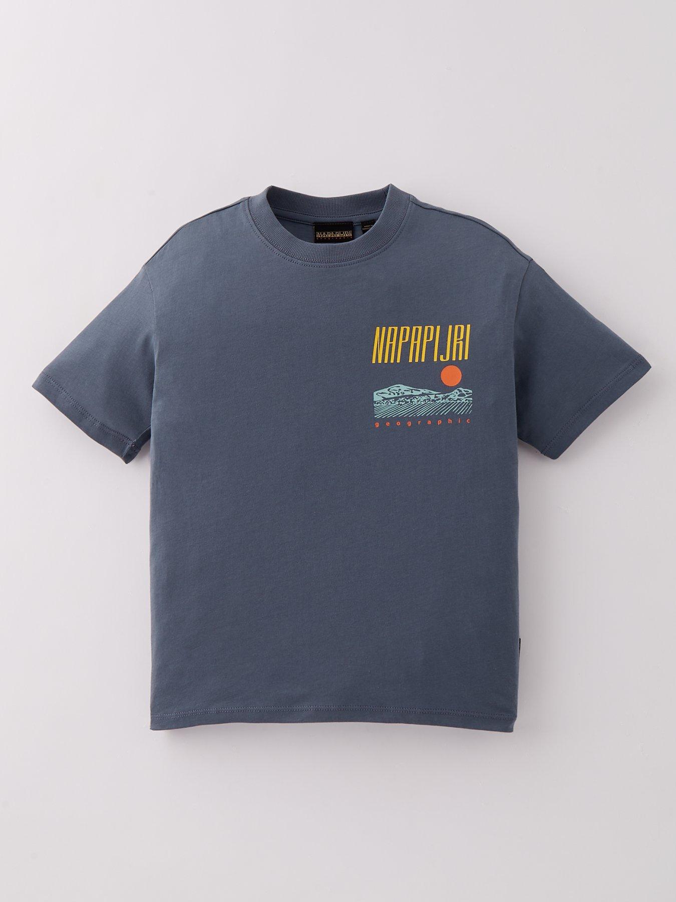 undefined Kids Sella Graphic T-Shirt - Grey