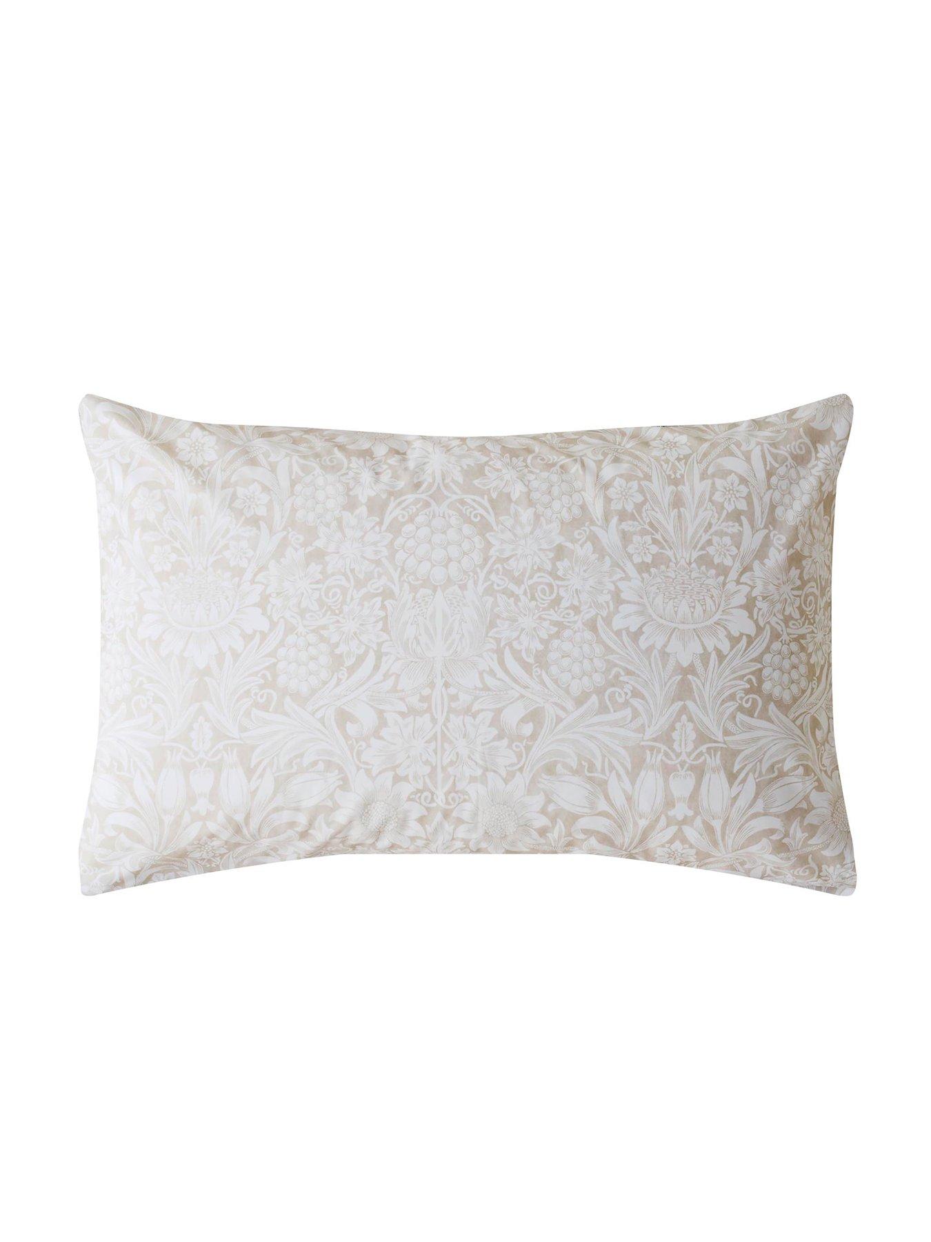 Image 6 of 7 of William Morris at Home Sunflower Ink 100% Cotton Percale Duvet Cover Set