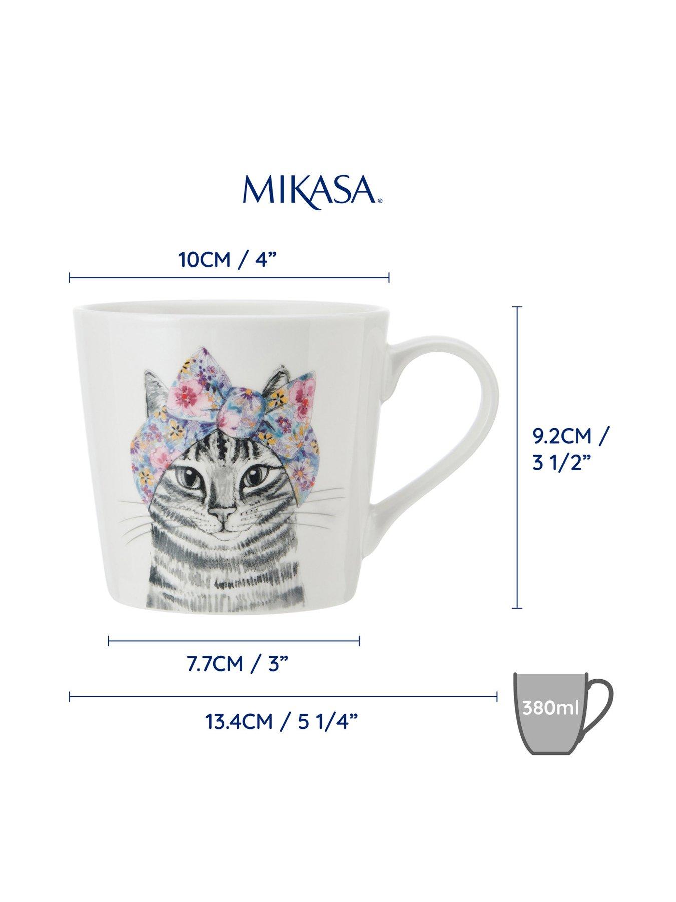 Image 5 of 7 of Mikasa X Tipperleyhill 380ml Fine China Mug, Cat