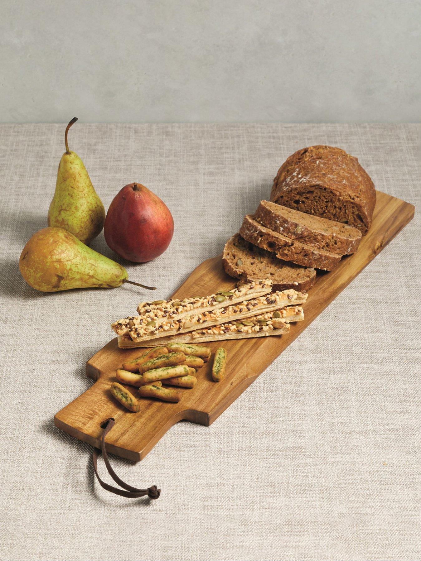 undefined Acacia Wood Serving Plank/baguette Board, 48x13cm